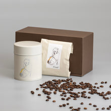 画像をギャラリービューアに読み込む, 【Coffee】×【ART】シリーズ 珈琲豆とキャニスター『Sax』